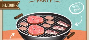 bbq party hoot carne di vitello alla griglia carn