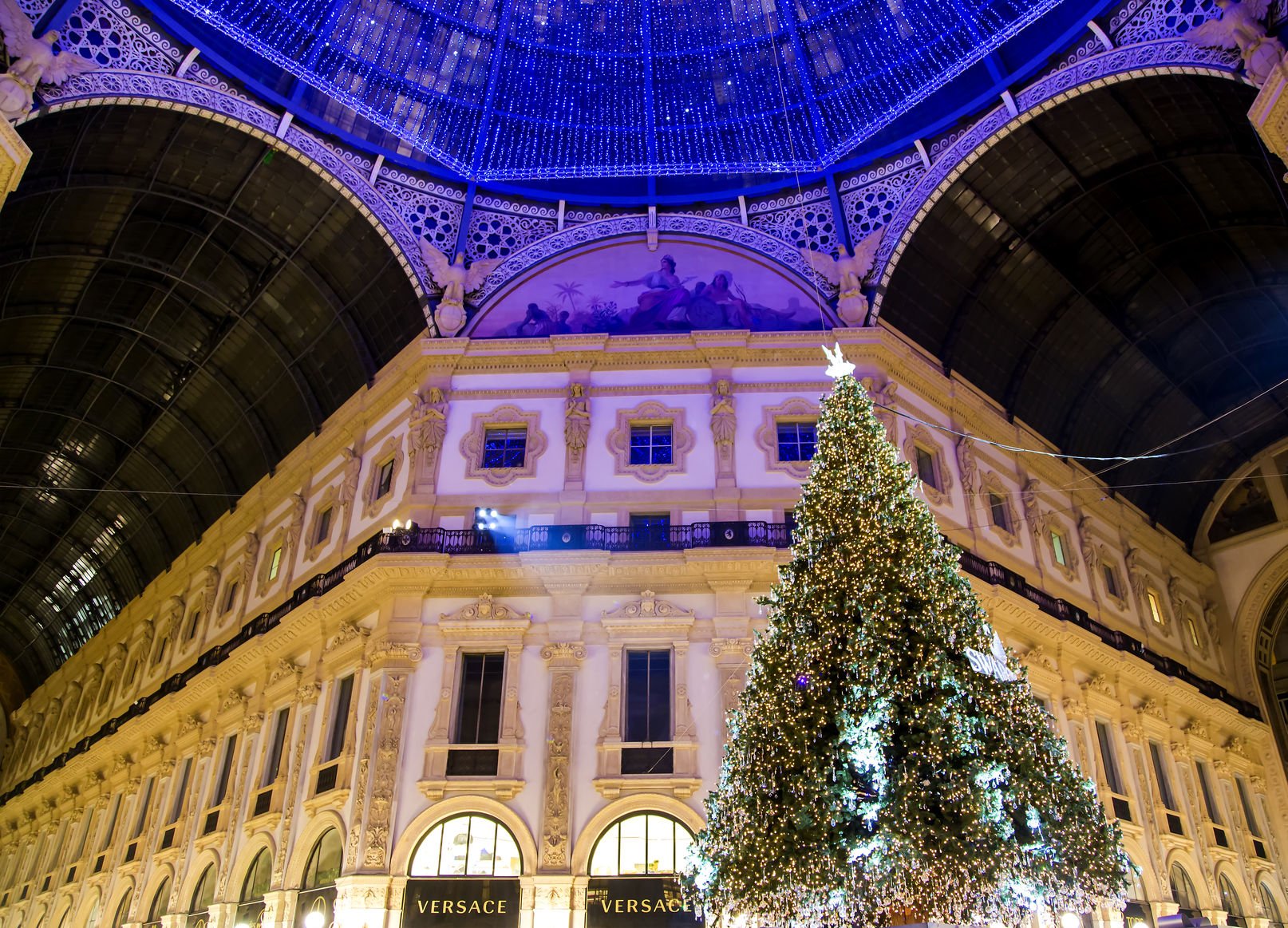 Natale a Milano Albero Galleria